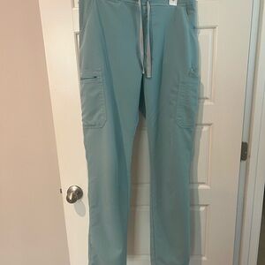 Women’s blue scrub pant Figs